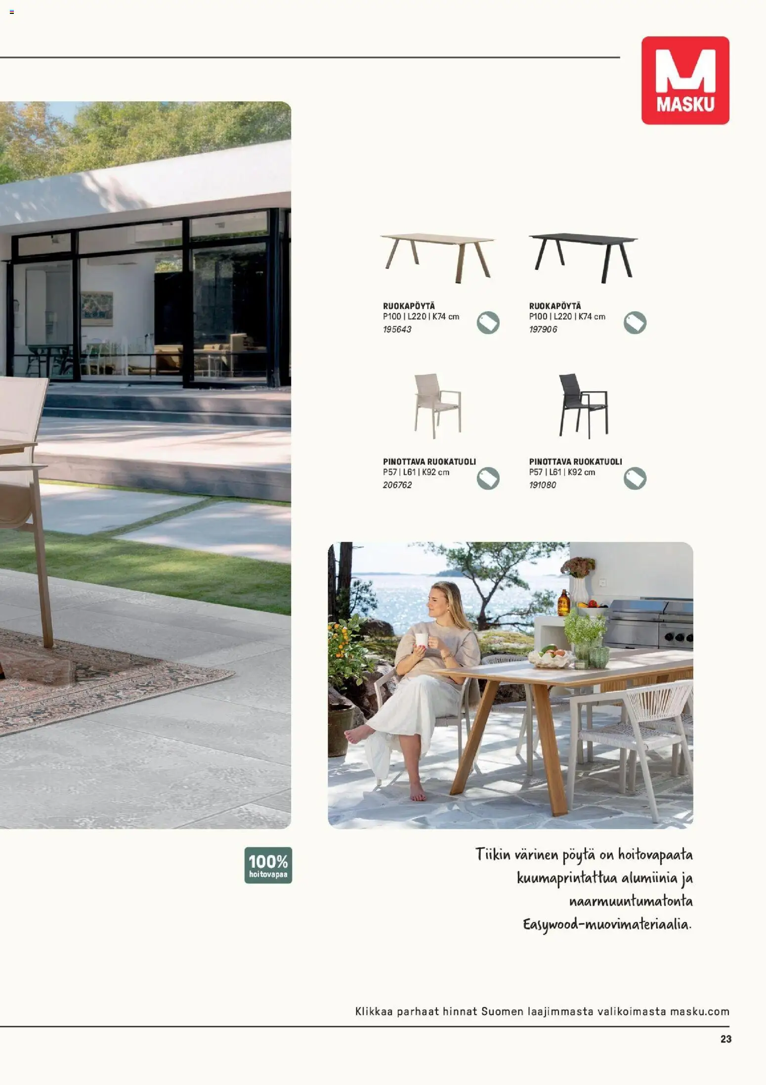 Masku tarjoukset – voimassa 09.03.2026 alkaen | Sivu: 23 | Tuotteet: Pöytä