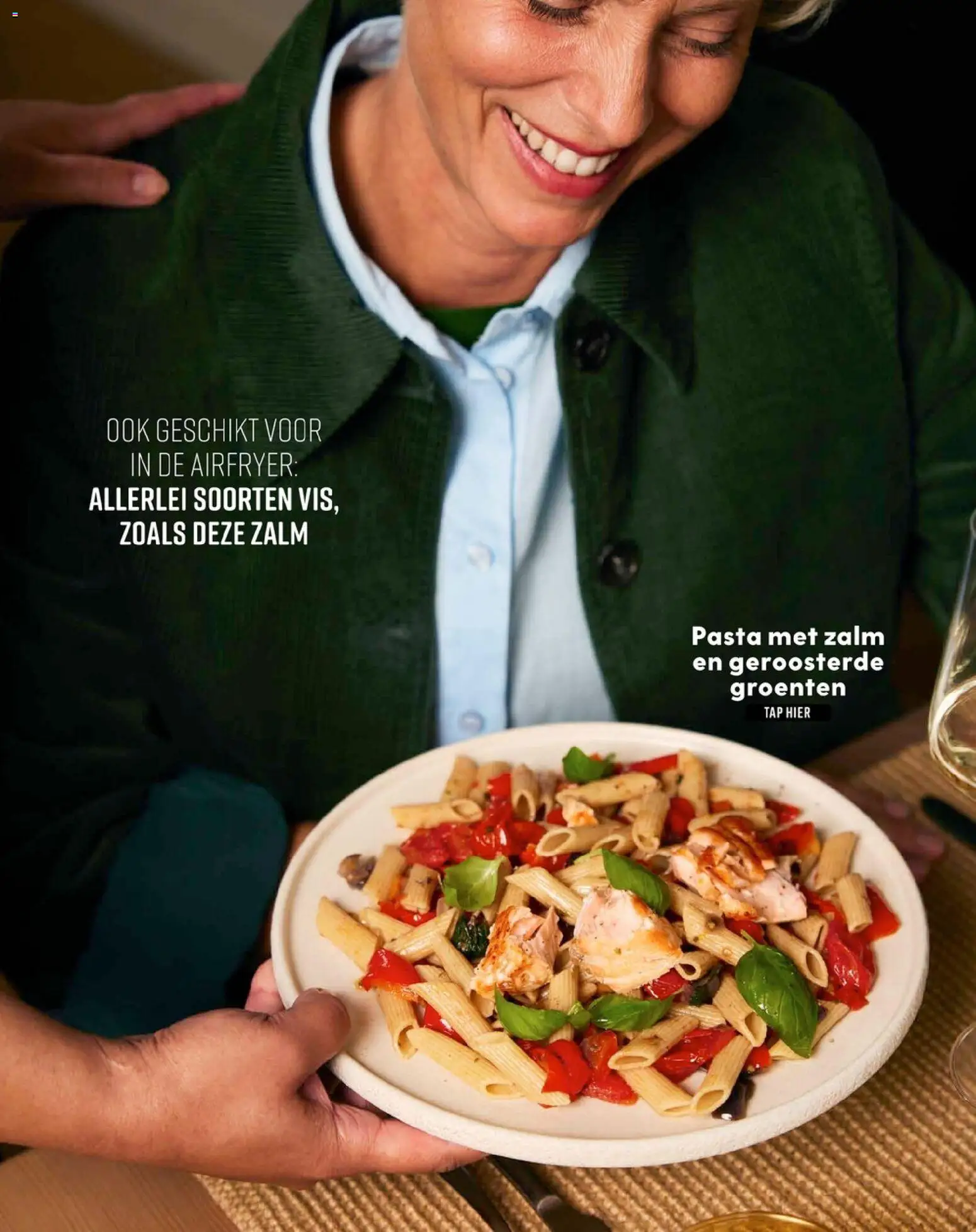 {H1} | Pagina: 18 | Producten: Pasta, Zalm, Groenten