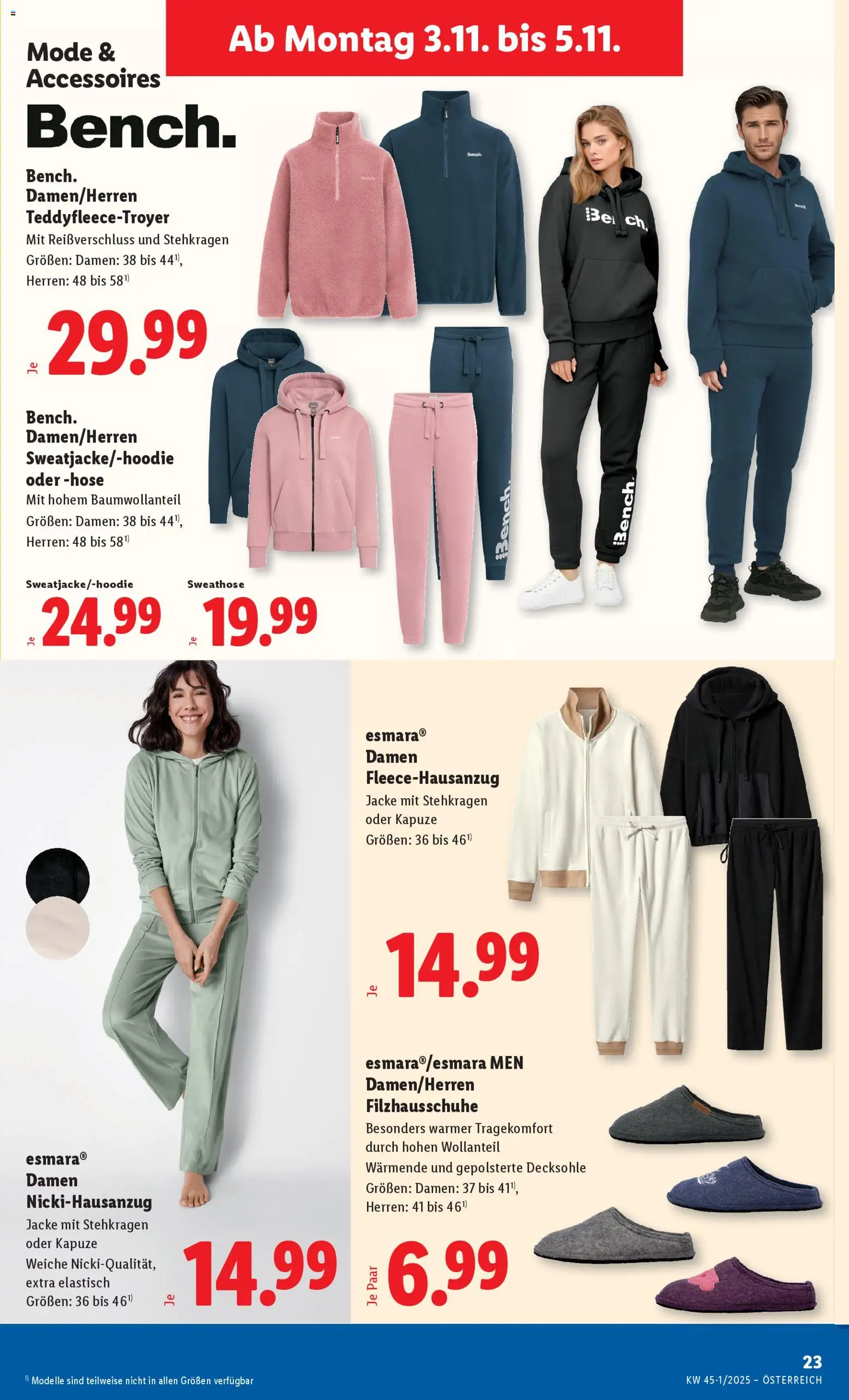 Lidl Flugblatt gültig ab 30.10.2025 | Seite: 29 | Produkte: Jacke, Hose