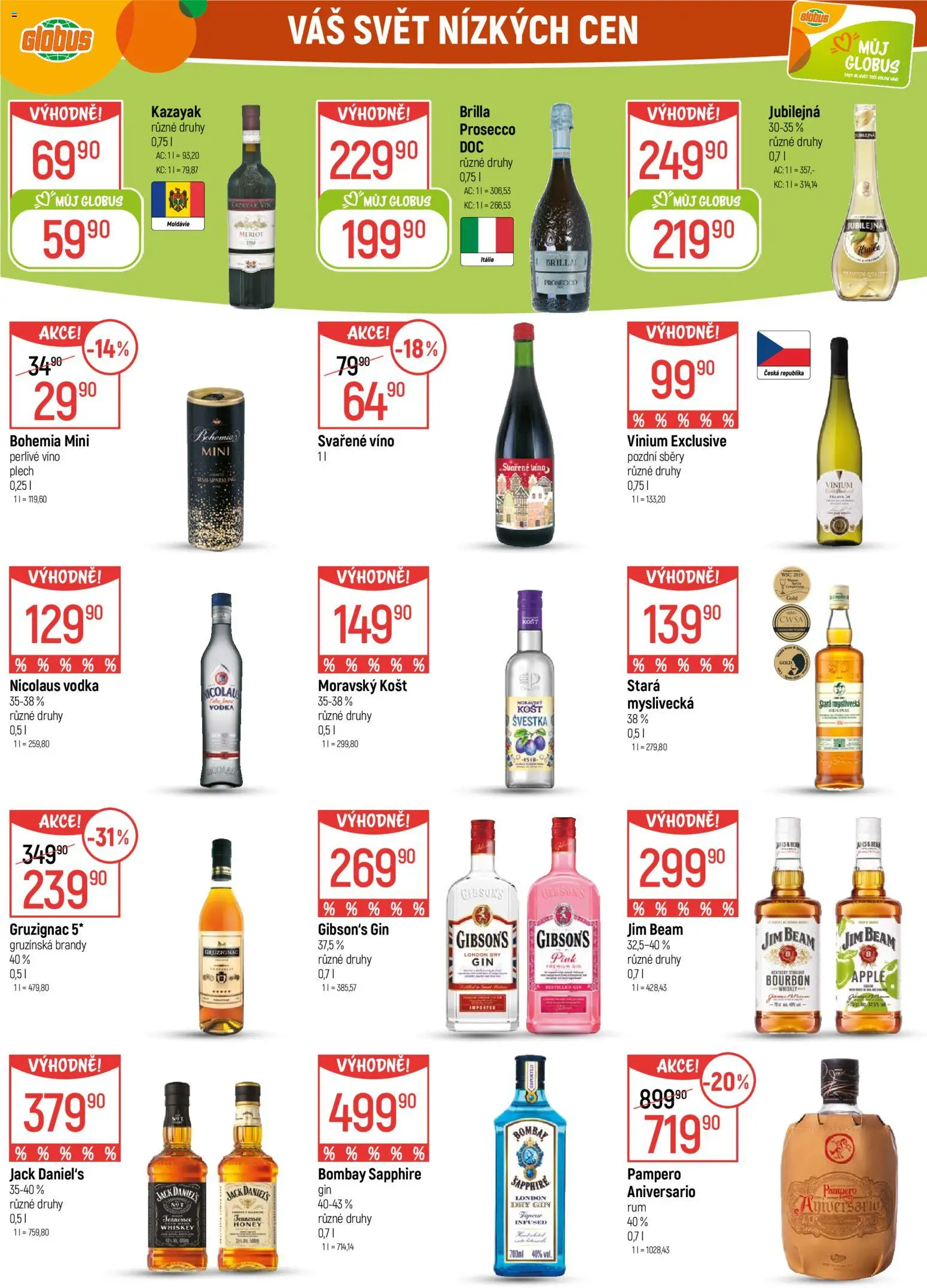 Globus leták - Liberec od 03.12.2025 | Strana: 37 | Produkty: Globus, Víno, Merlot, Brandy