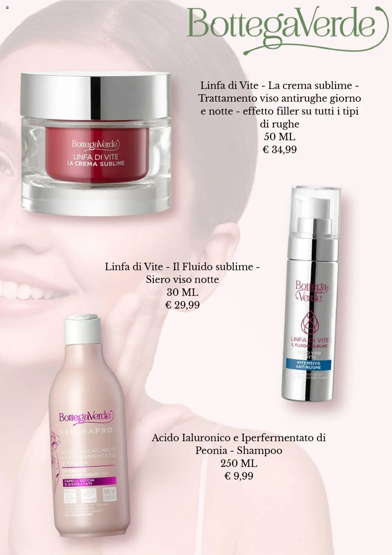 Volantino Bottega Verde del 15.10.2025 | Pagina: 5 | Prodotti: Shampoo, Crema