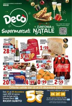 Anteprima del volantino Decò Supermercati - Roma catalogo valido a partire dal 15.12.2025