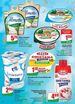 Pogląd oferty "Śmietana 12% Krasula, 400 g" - ważna od 27.12.2025 | Strona: 40 | Produkty: Serek, Serek wiejski, Śmietana