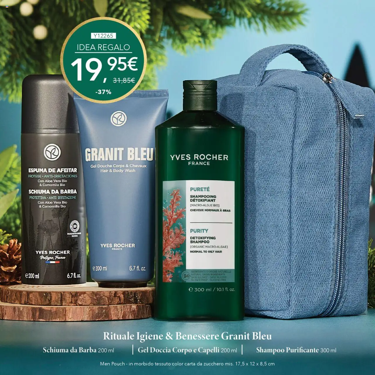 Volantino Yves Rocher del 17.10.2025 | Pagina: 52 | Prodotti: Shampoo, Schiuma da barba, Aloe vera, Doccia