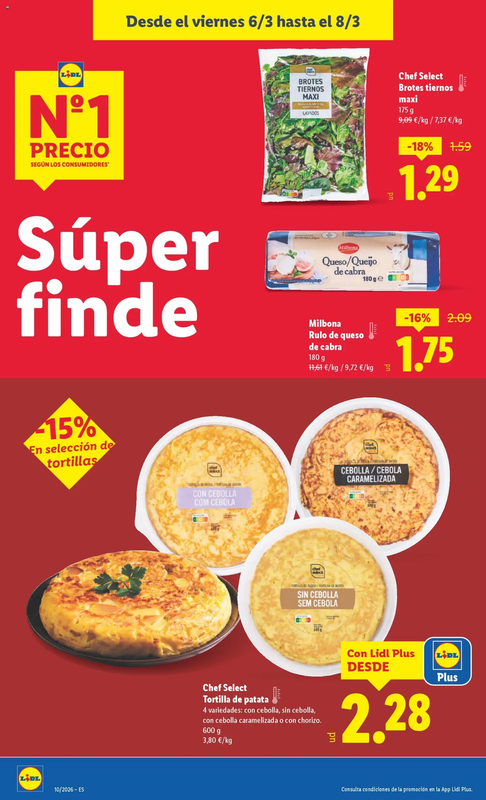 Lidl folleto │ válido desde el 02.03.2026 | Página: 34 | Productos: Queso, Παγωμένο τσάι