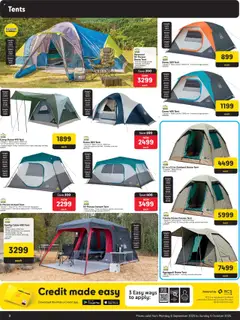 New Makro catalogue – valid from 08.09.2025 | Page: 2 | Products: Bag, Tent, Water, Canvas