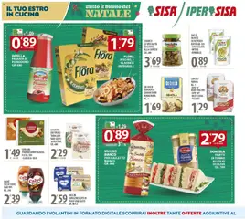 Anteprima del volantino Volantino SISA	 valido a partire dal 16.12.2025 | Pagina: 14 | Prodotti: Salmone, Barbecue, Zucchine, Olio di Oliva