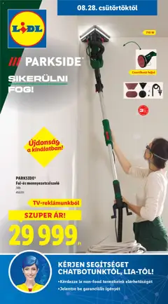 Lidl - Nonfood kínálatunk - amely érvényes a következő dátumtól: 28.08.2025