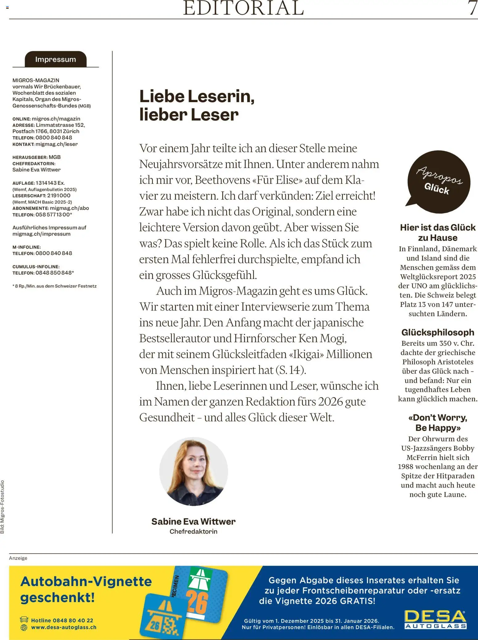 Migros Magazin – gültig ab 29.12.2025 | Seite: 7 | Produkte: Telefon