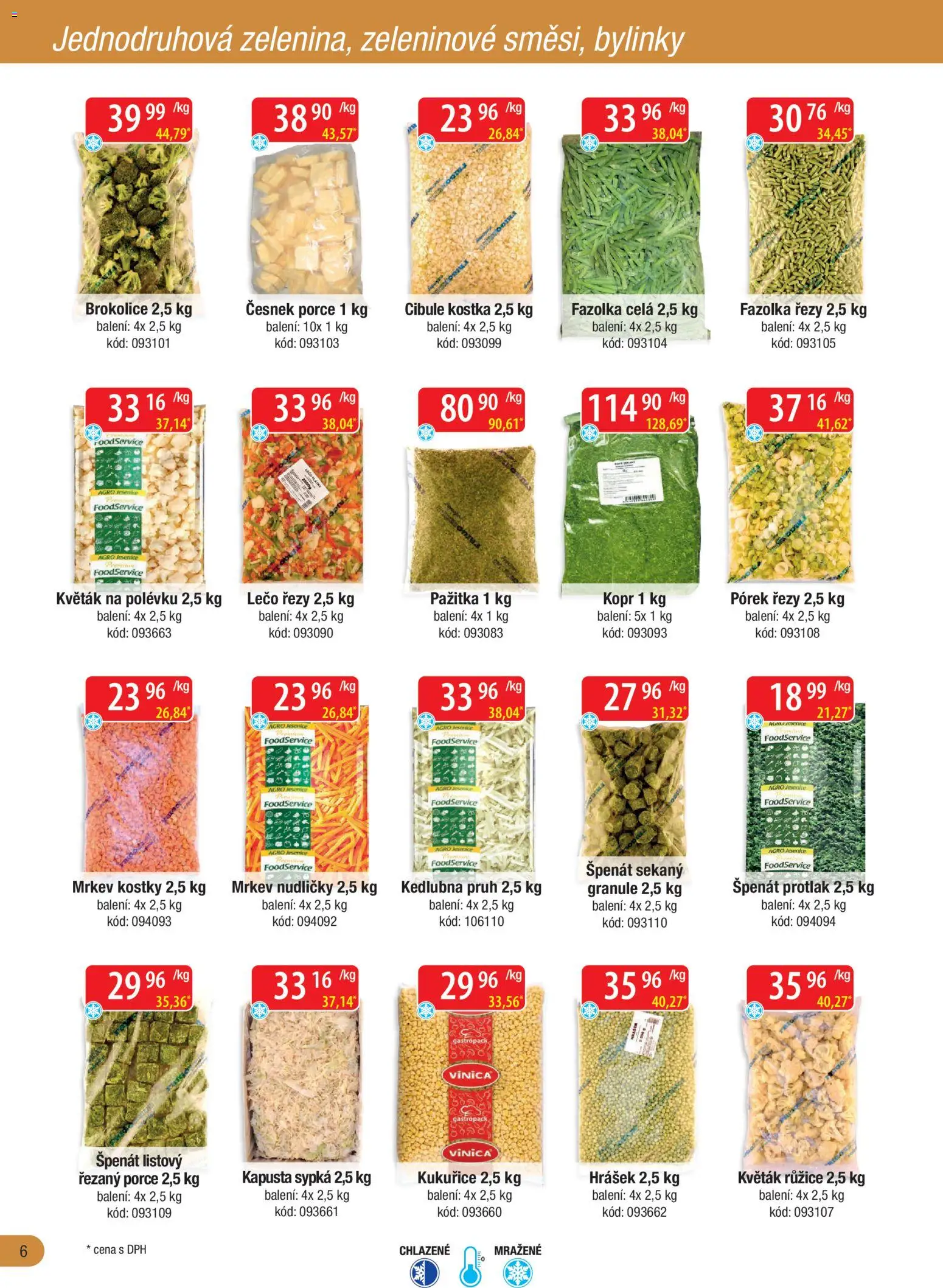 Astur & Qanto leták - Velkoobchod fresh 04/2026 od 01.04.2026 | Strana: 6 | Produkty: Kopr, Mrkev, Kapusta, Česnek