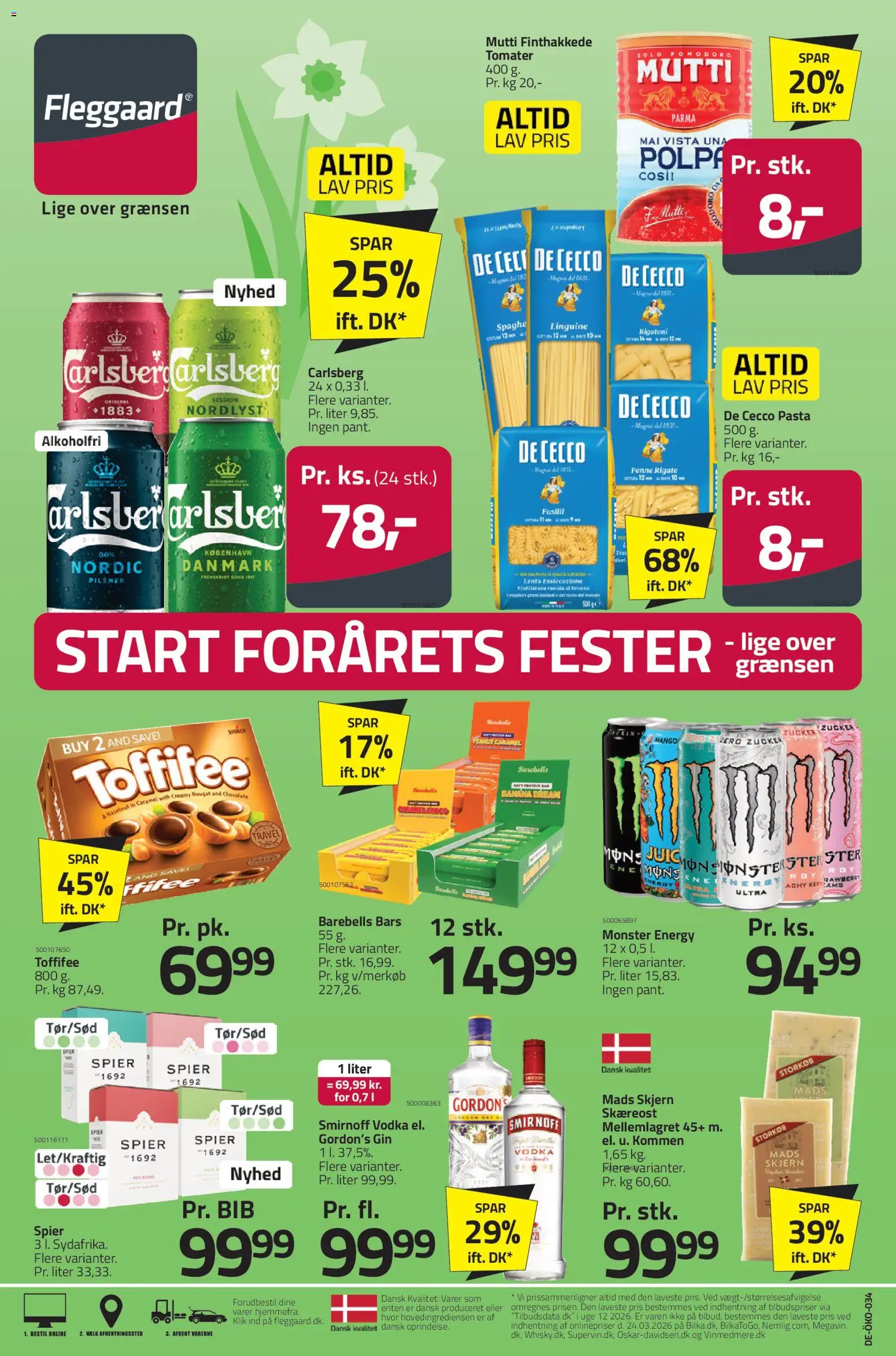 Fleggaard tilbudsavis – gyldig fra 29.04.2026 | Side: 50 | Produkter: Nuggets de frango, Vodka, Nougat, Søm