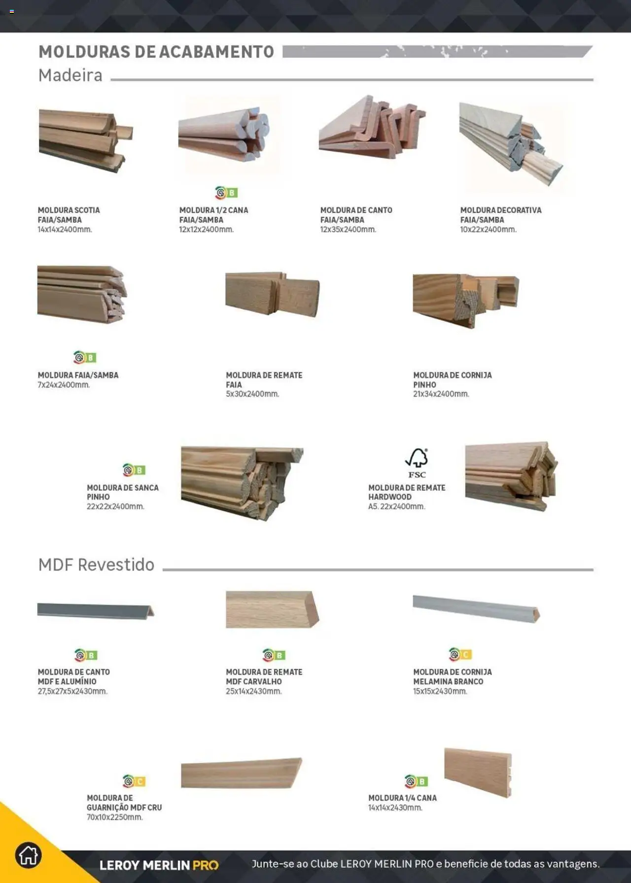 Leroy Merlin Catálogo │ válido de 18.11.2024 | Página: 222 | Produtos: Moldura