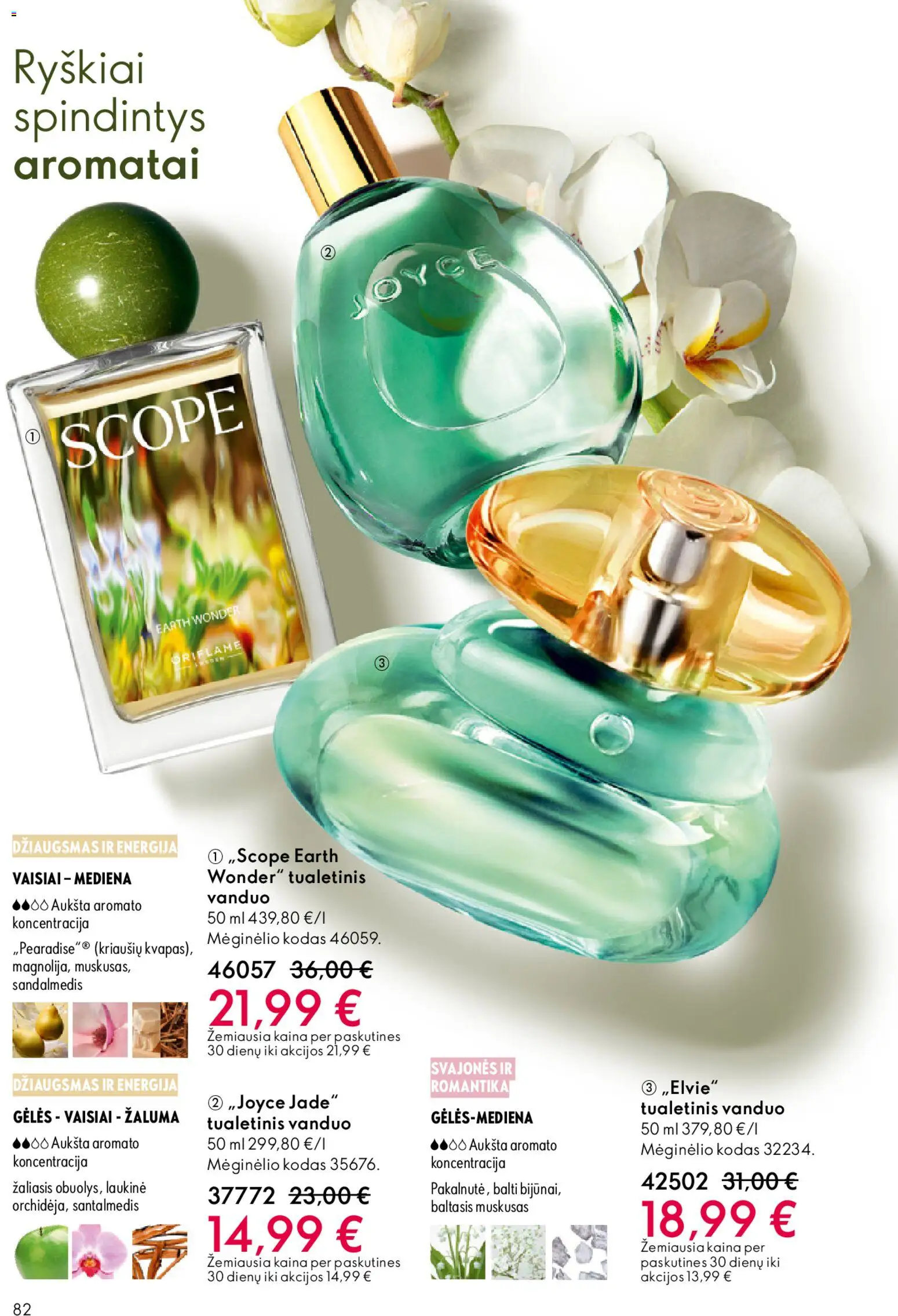 Oriflame akcijos nuo 18.02.2026 | Puslapis: 82 | Prekių: Tualetinis vanduo