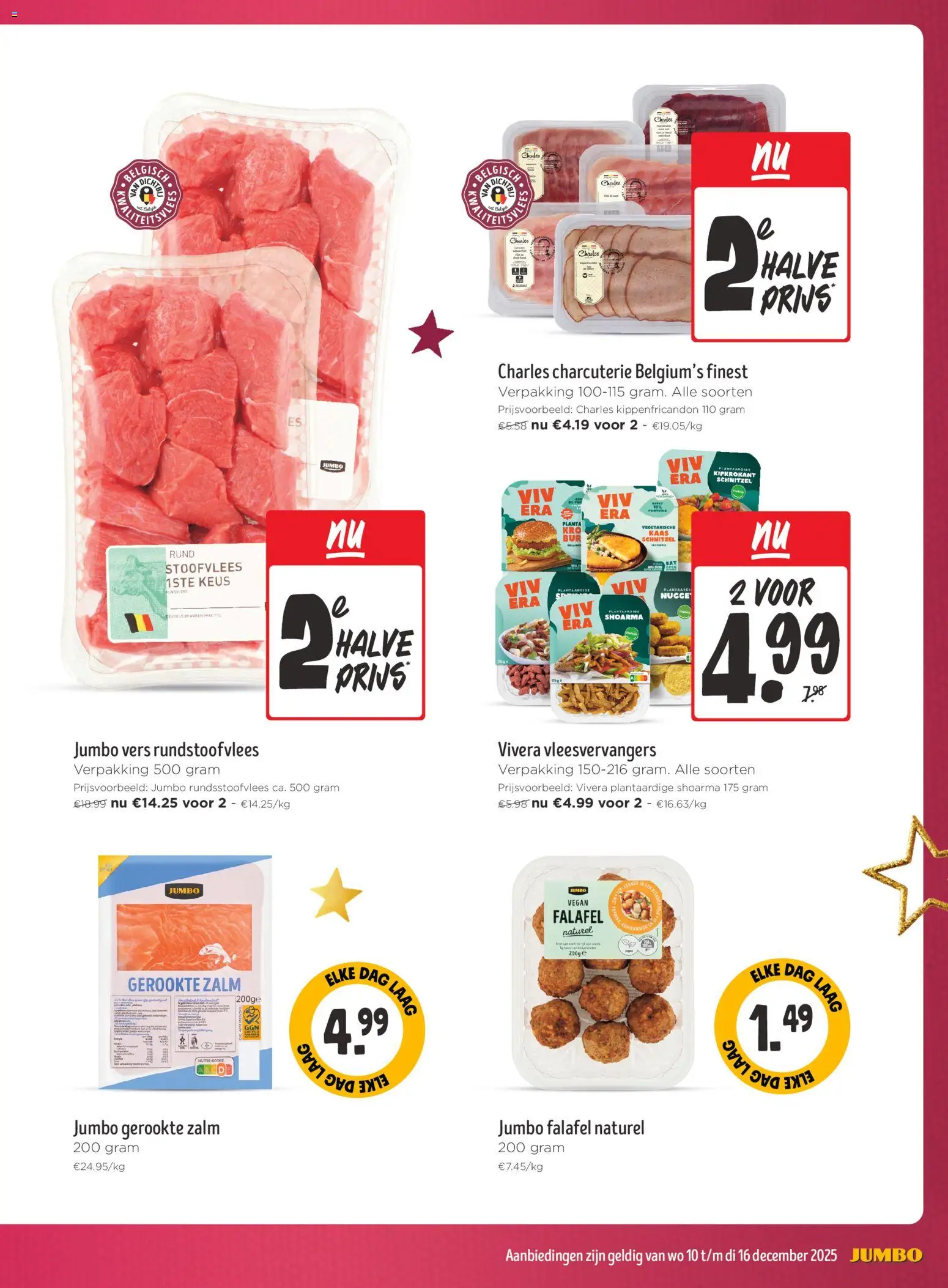 {H1} | Pagina: 5 | Producten: Stoofvlees, Zalm, Schnitzel, Kaas