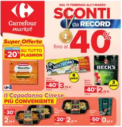 Anteprima del volantino Carrefour Market - Cologno Monzese catalogo valido a partire dal 17.02.2026