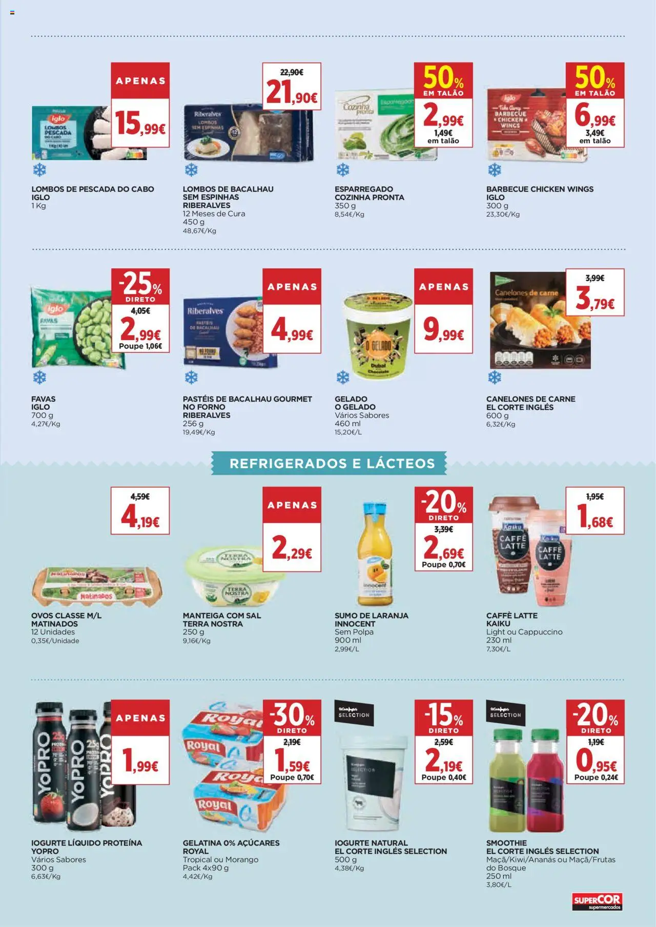 El Corte Ingles folheto │ válido de 25.07.2025 | Página: 7 | Produtos: Favas, Pescada do cabo, Sumo, Carne
