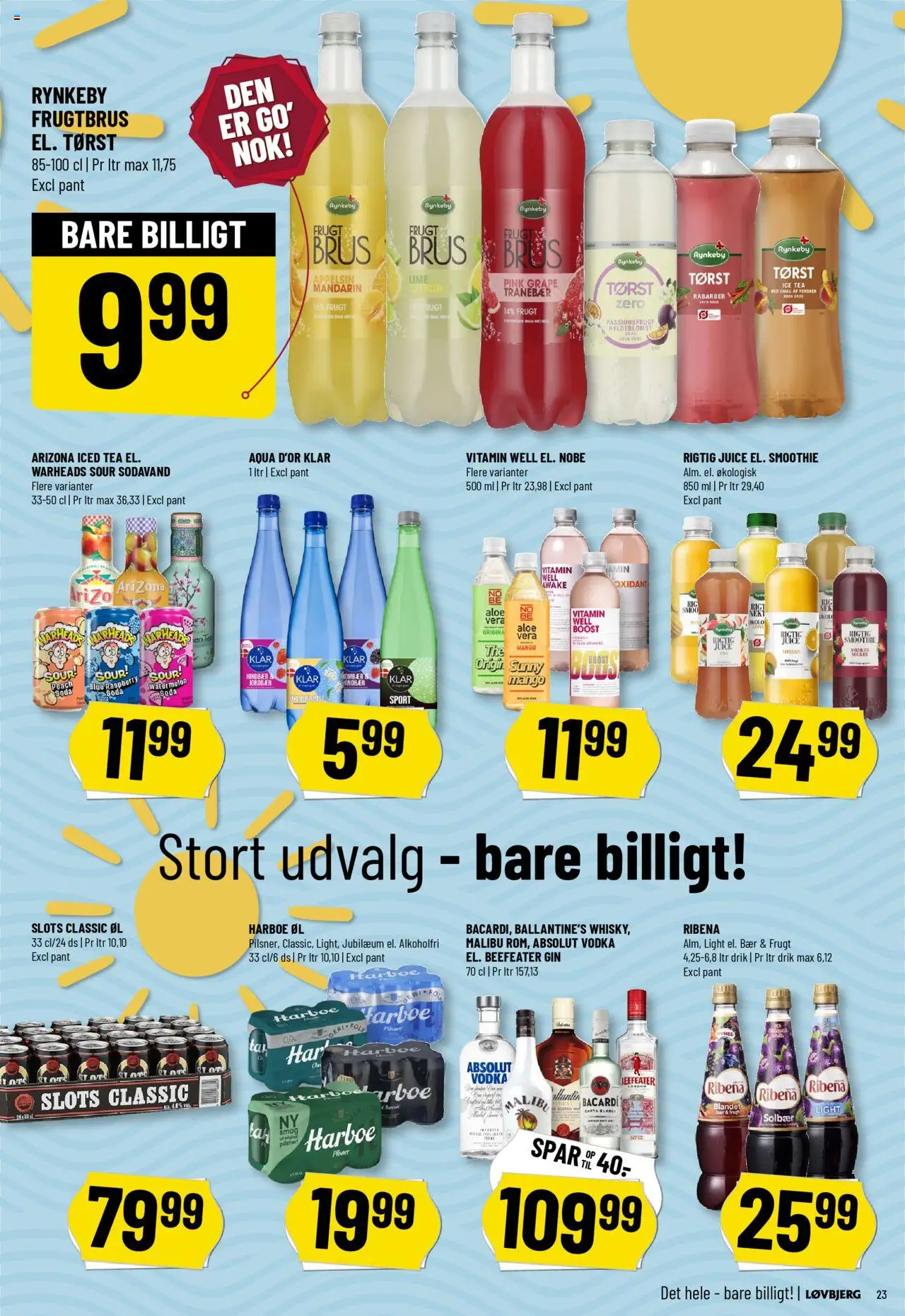 Løvbjerg Tilbudsavis gyldig fra 04.07.2025 | Side: 25 | Produkter: Mango, Hylde, Sodavand, Lime
