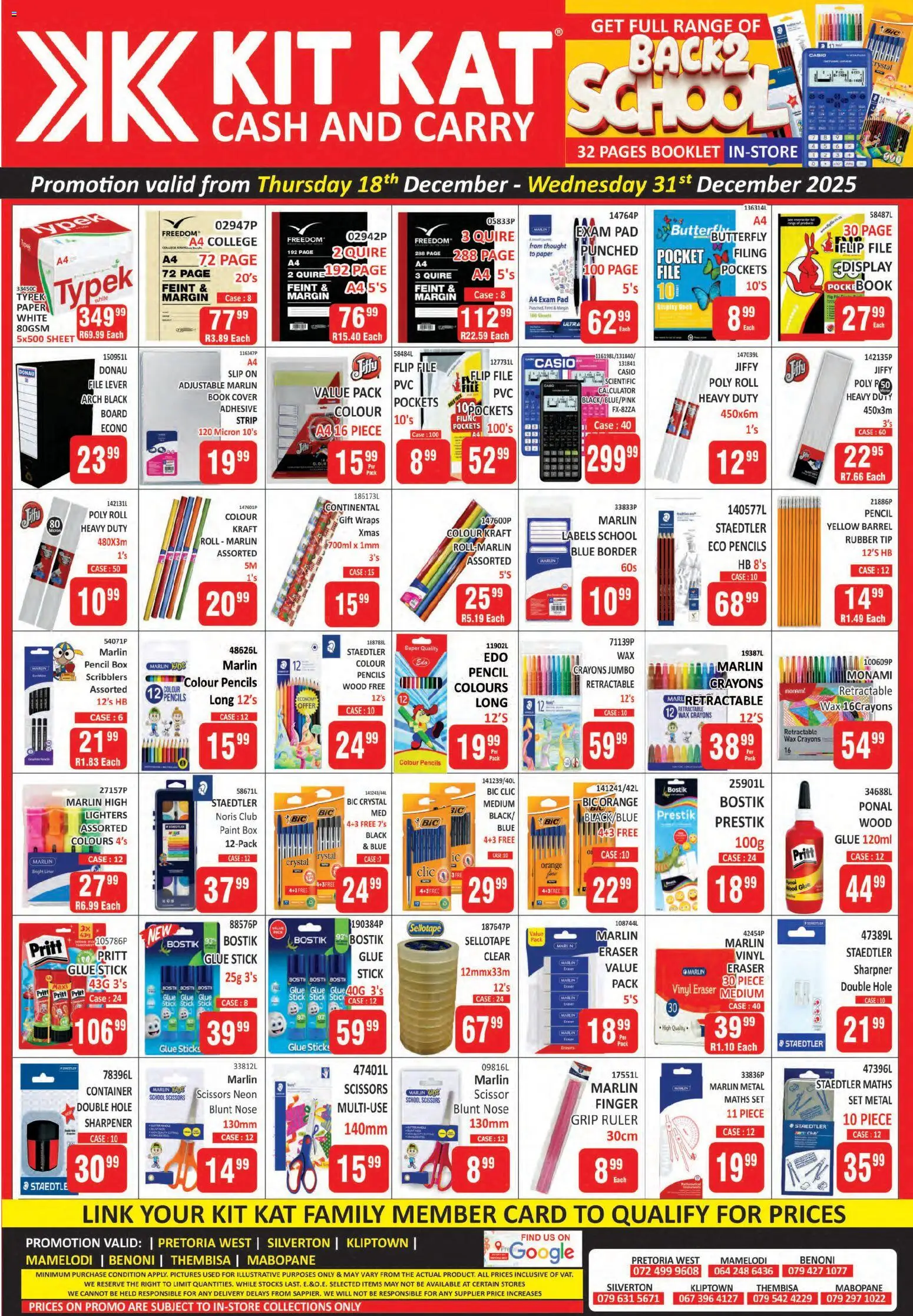 New KIT KAT Cash & Carry catalogue – valid from 18.12.2025 | Page: 3 | Products: Pencil, Cover, Case, Box