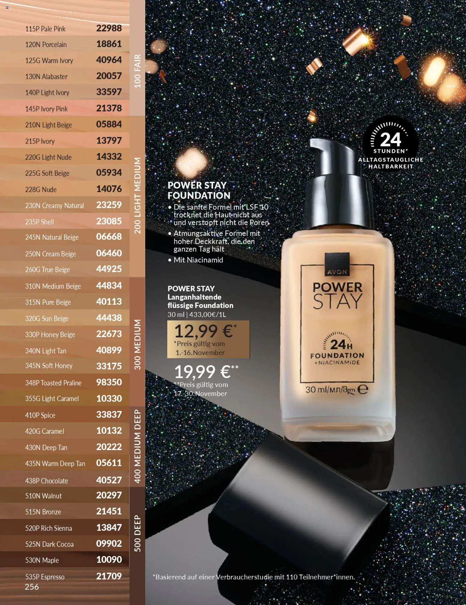 Avon - Black Friday – gültig ab 01.11.2025 | Seite: 258 | Produkte: Foundation