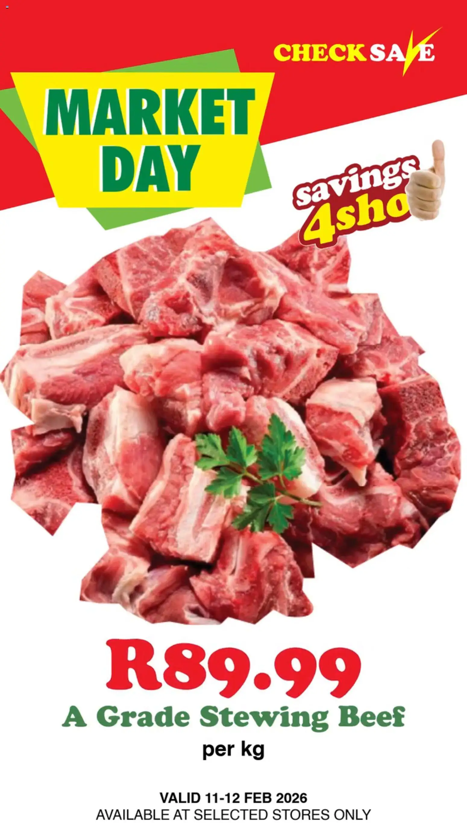 New Check Save catalogue – valid from 11.02.2026 | Page: 15 | Products: Beef