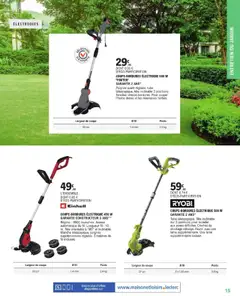 Brico E.Leclerc - Prévisualisation de Brico E.Leclerc Guide jardin | Varennes sur seine valide à partir de 18.02.2025 | Page: 15 | Produits: Poids