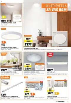 Novi OBI katalog ponudbe – veljaven od 01.09.2025 | Stran: 9 | Izdelki: Led svetilka, Svetilka