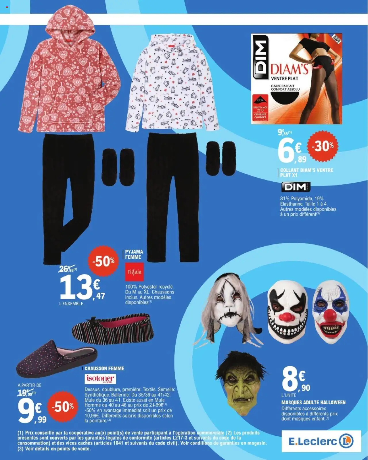 {H1} | Page: 3 | Produits: Ceinture, Pyjama femme, Ballerine, Chaussons