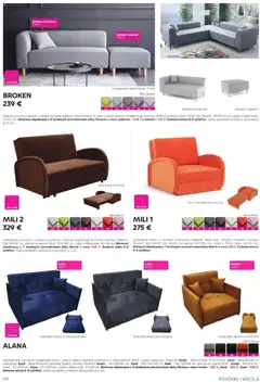 Kondela leták platný od 16.05.2025 | Strana: 44 | Produkty: Rozkladacia pohovka, Pohovka, Rozkladacie kreslo, Taburet