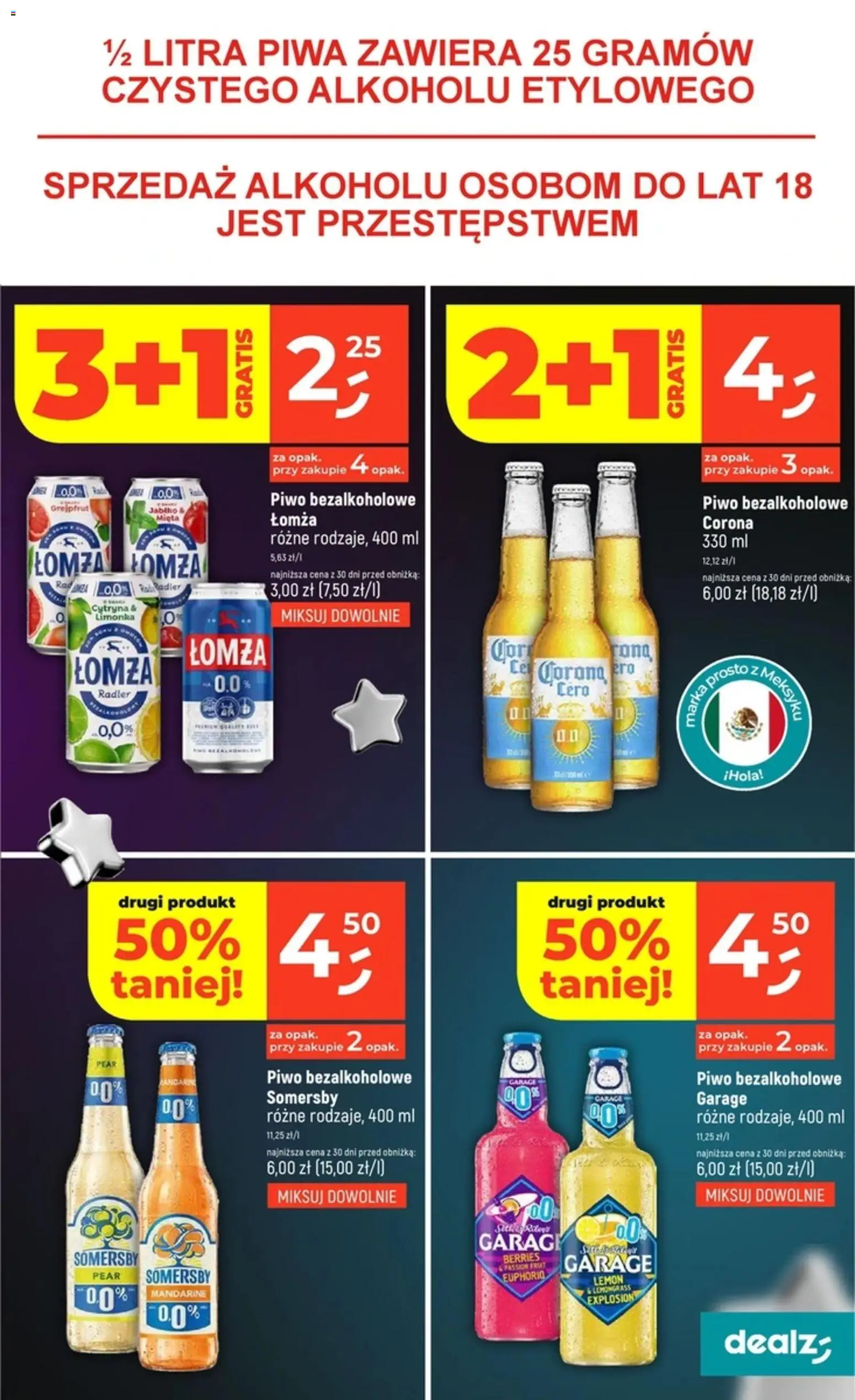 Dealz Gazetka od 27.12.2025 | Strona: 11 | Produkty: Cytryna, Mięta, Piwo, Somersby