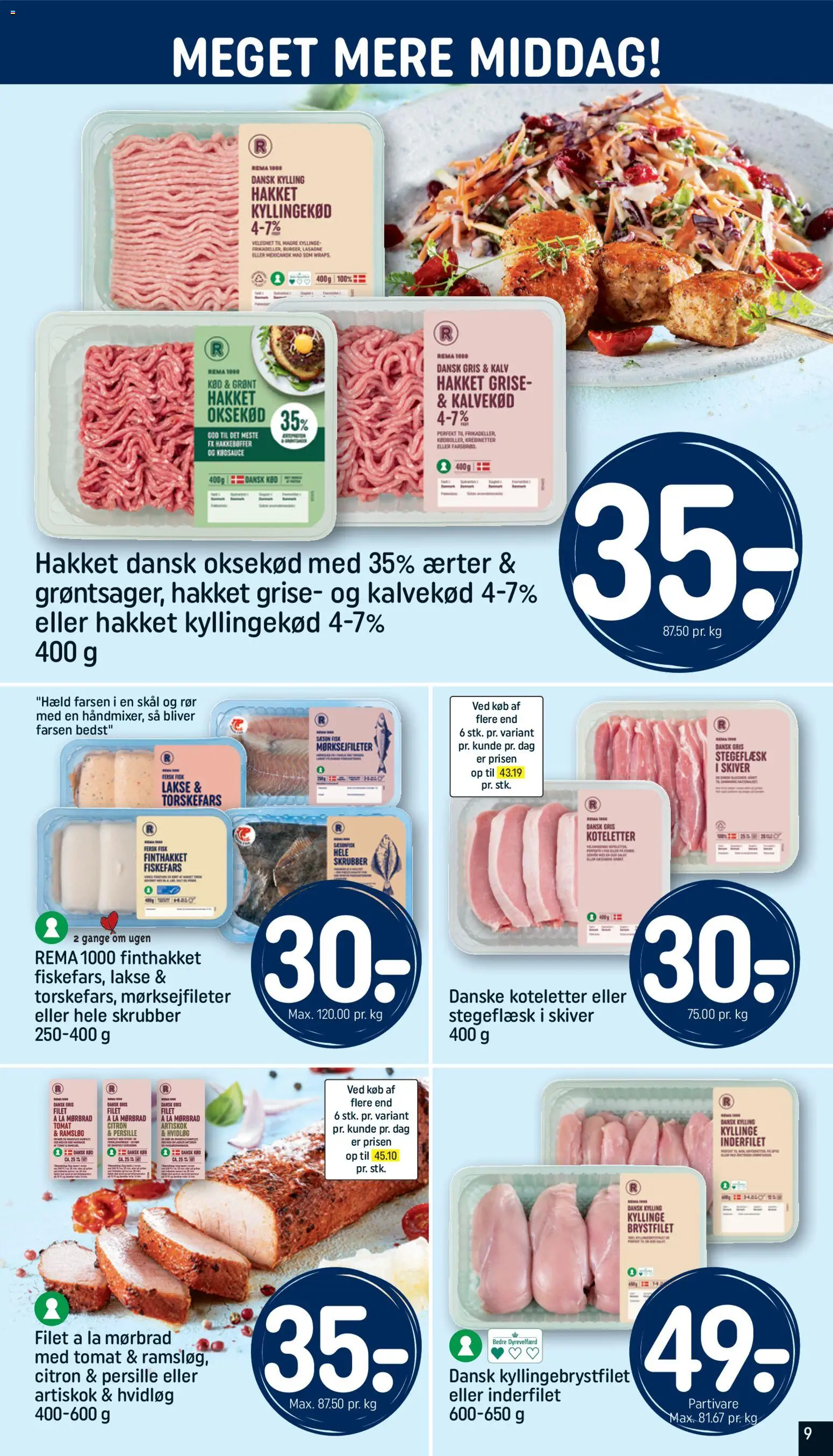 Rema 1000 tilbudsavis – gyldig fra 02.01.2026 | Side: 9