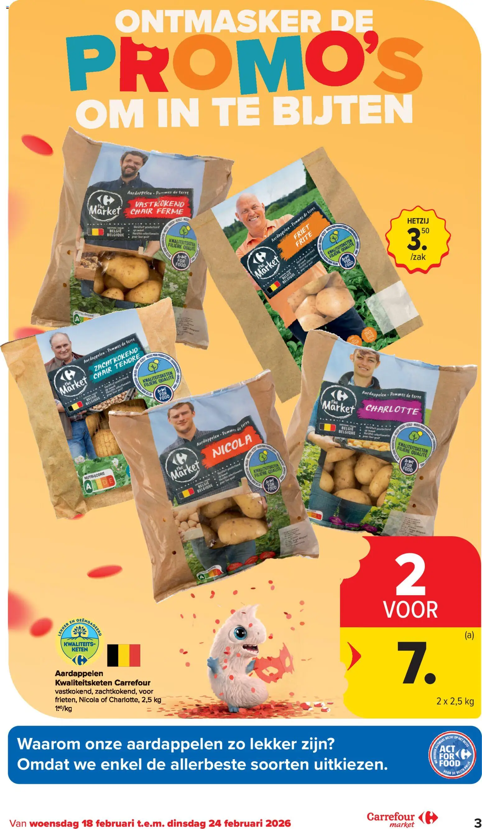 {H1} | Pagina: 3 | Producten: Friet