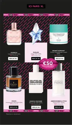 ICI Paris XL - Black Friday  - Voorbeeld van een folder van ICI Paris XL, geldig van 17.11.2025 | Pagina: 7 | Producten: Parfum, Crème