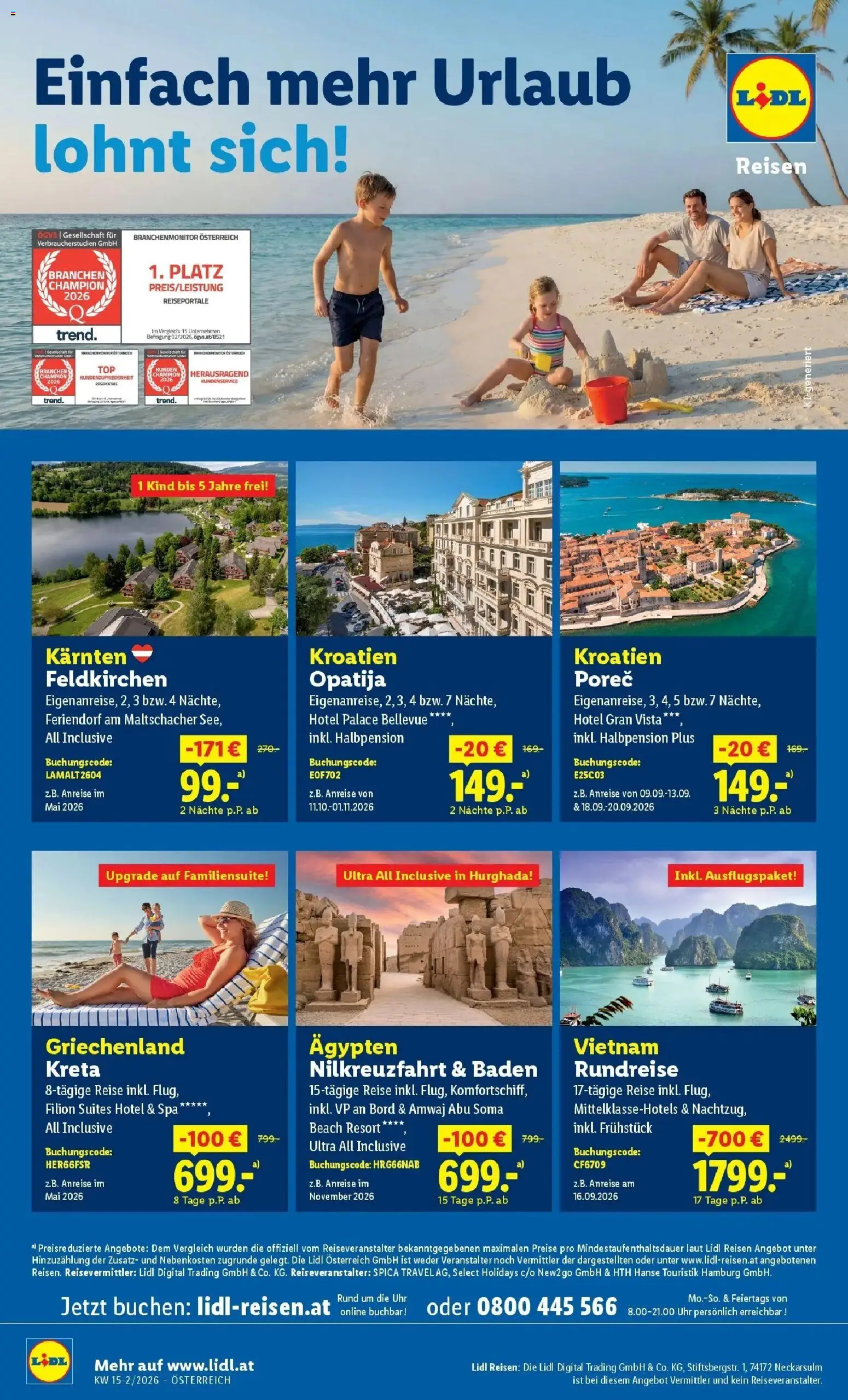 Lidl Flugblatt - Wien, Langenzersdorf, Zwettl gültig ab 08.04.2026 | Seite: 20 | Produkte: Uhr, Reis