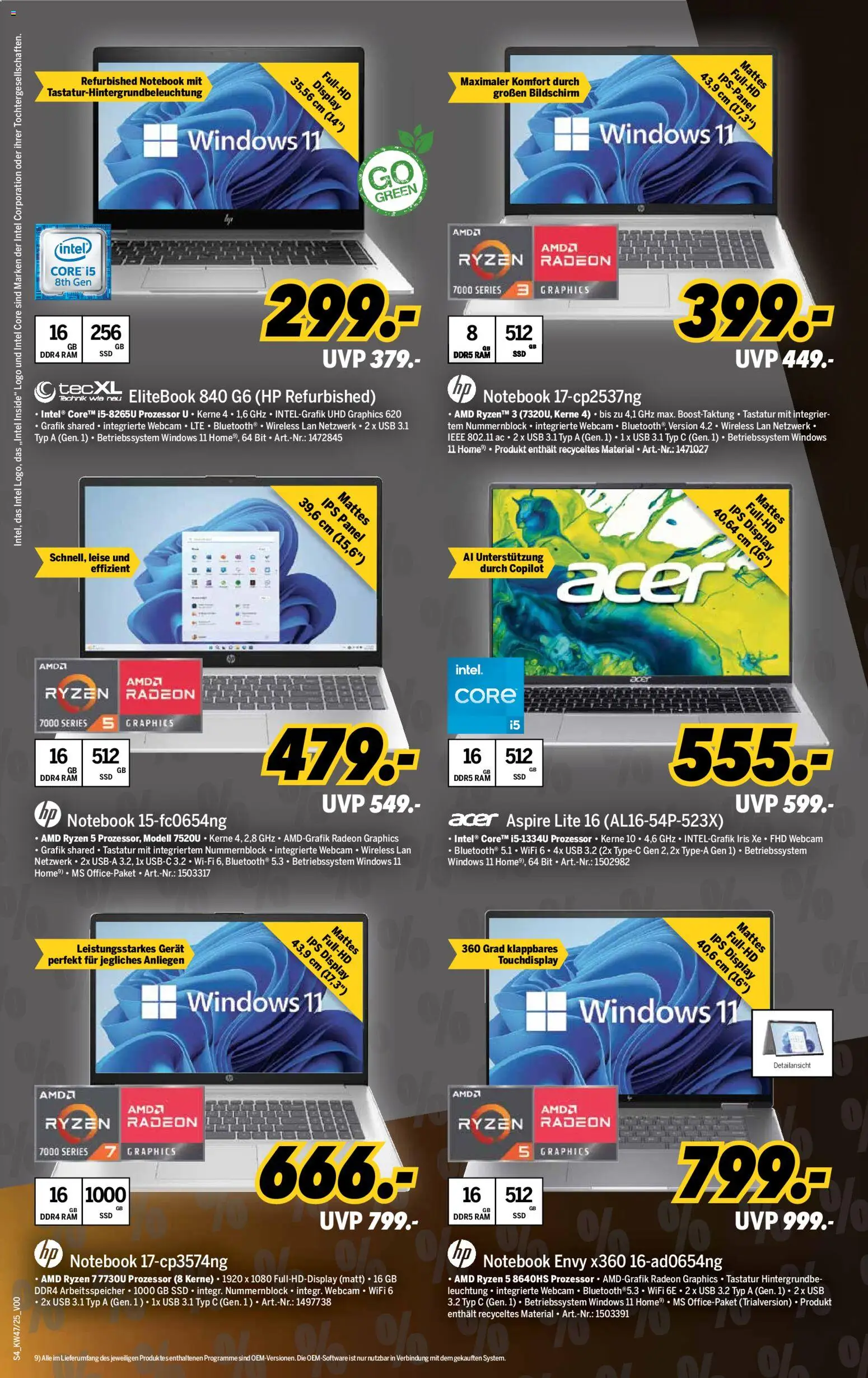 Medimax - Black Friday – gültig ab 14.11.2025 | Seite: 4 | Produkte: HP, USB, Bildschirm, Tastatur