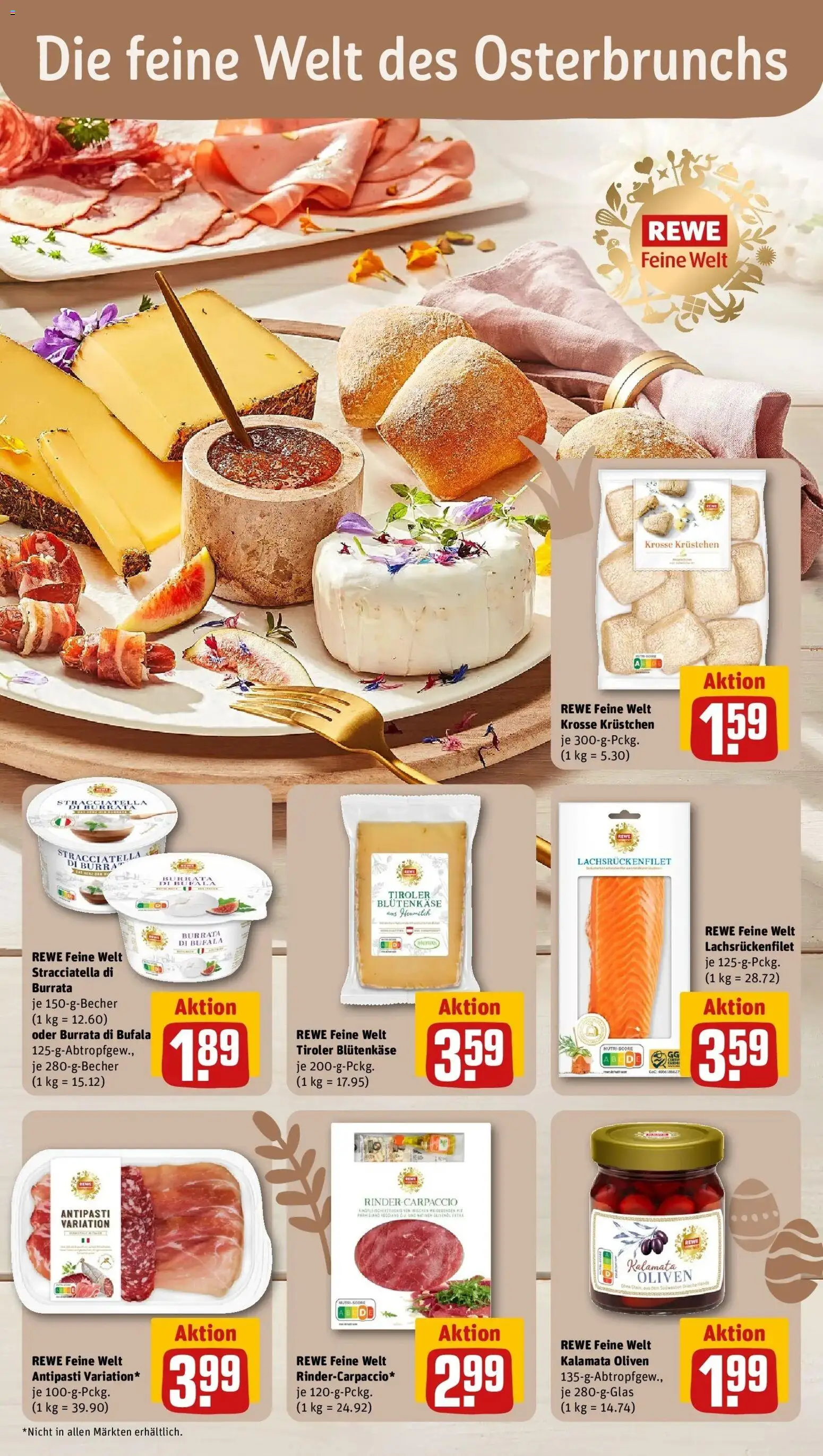 Rewe Prospekt Erlensee	 – gültig ab 15.03.2026 | Seite: 20 | Produkte: Burrata
