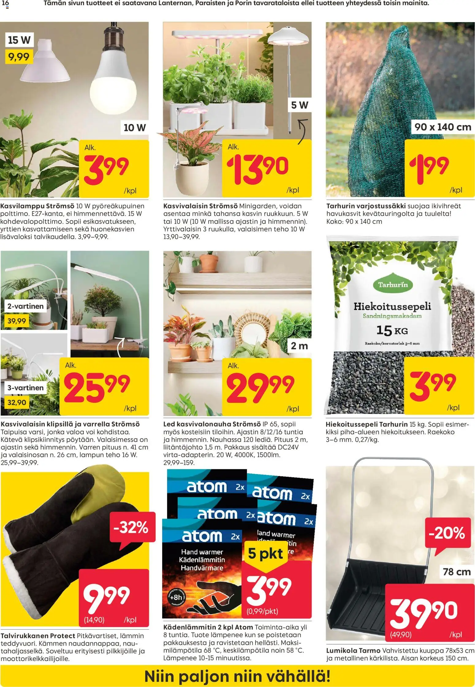 Rusta tarjoukset – voimassa 19.01.2026 alkaen | Sivu: 16 | Tuotteet: Voi