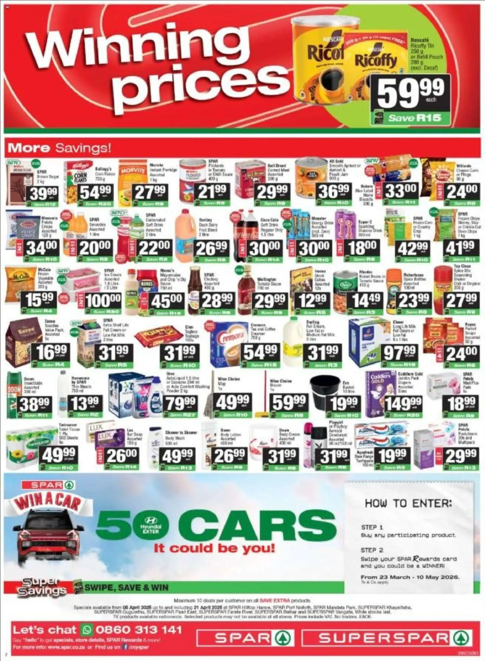 New Superspar catalogue – valid from 08.04.2026 | Page: 2 | Products: Corn, Socks