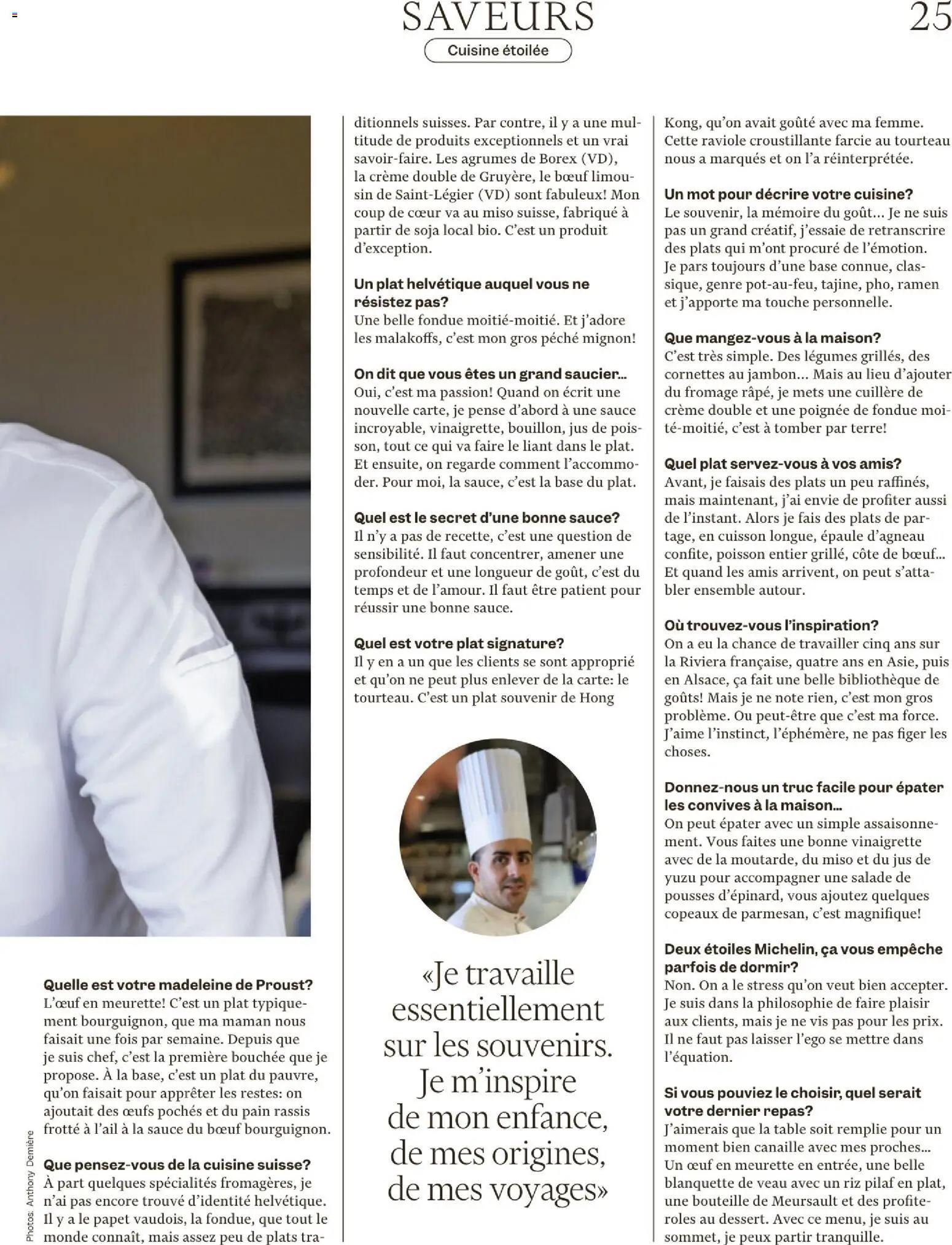 Migros Magazine FR – gültig ab 02.12.2025 | Seite: 25 | Produkte: Fondue, Creme