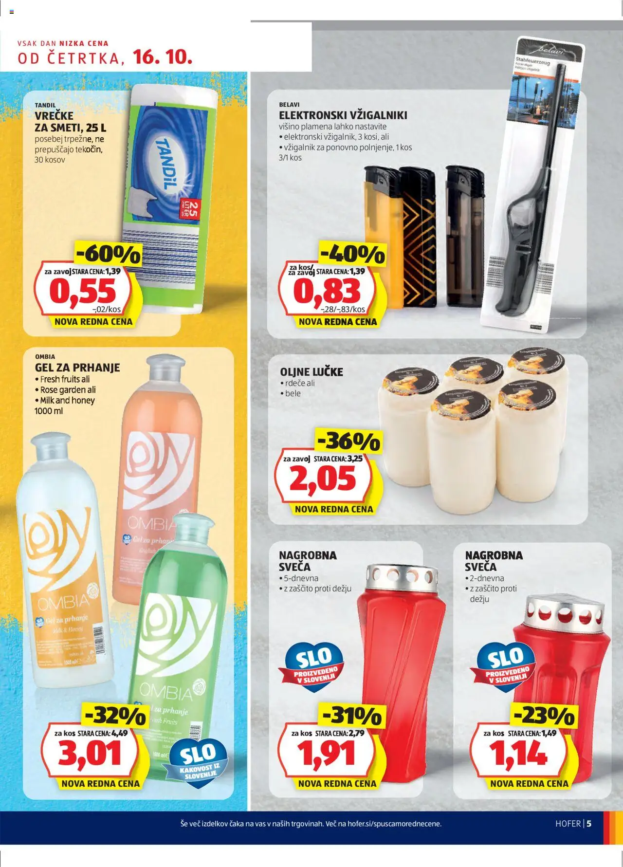 Hofer SI katalog | vrijedi od 16.10.2025 | Stranica: 5