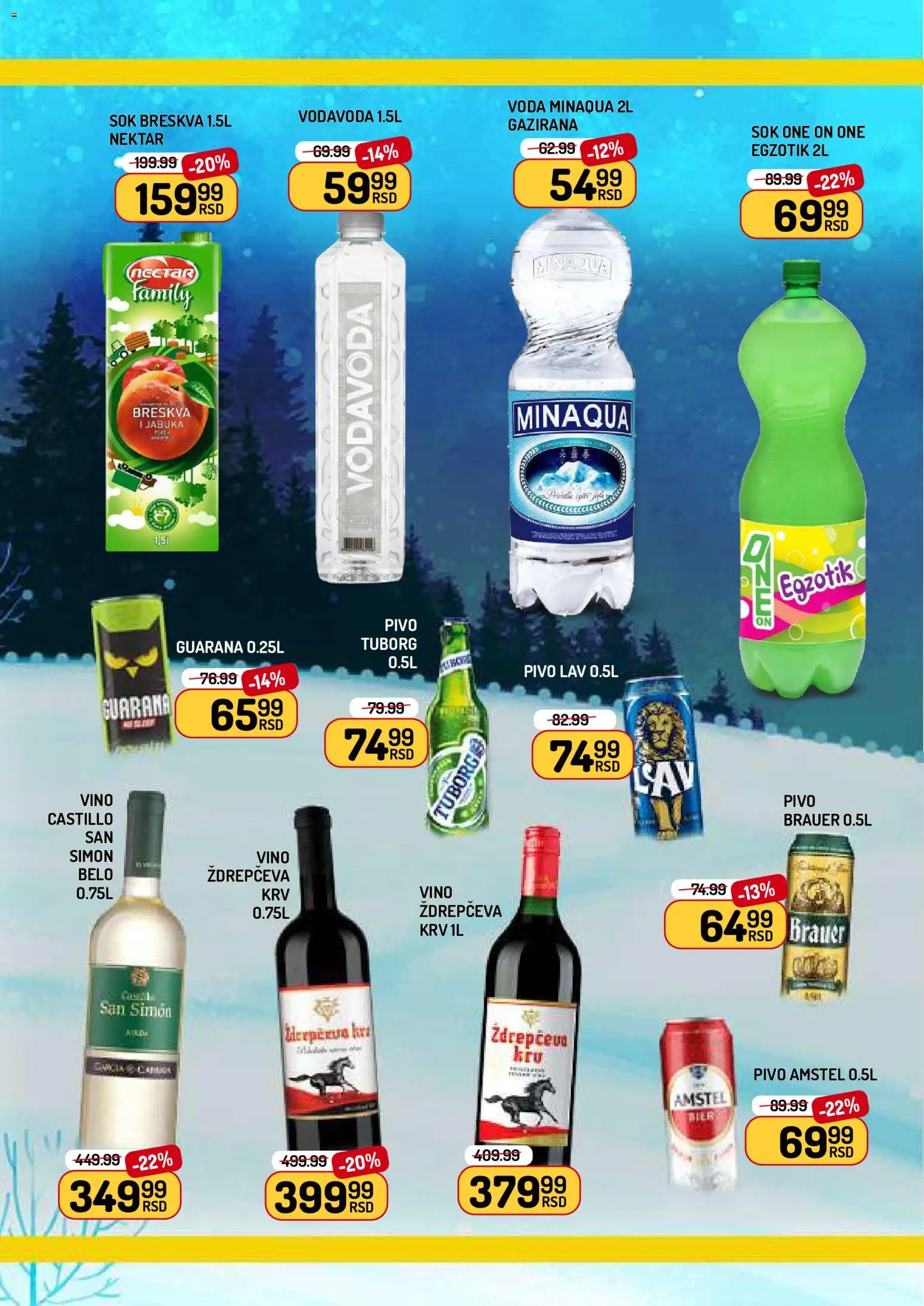 Aman katalog - važi od 23.01.2026 | Strana: 10 | Proizvode: Nektar, Voda, Guarana, Breskva
