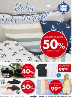 Forhåndsvisning av Spar Kjøp kundeavis gyldig fra 21.07.2025