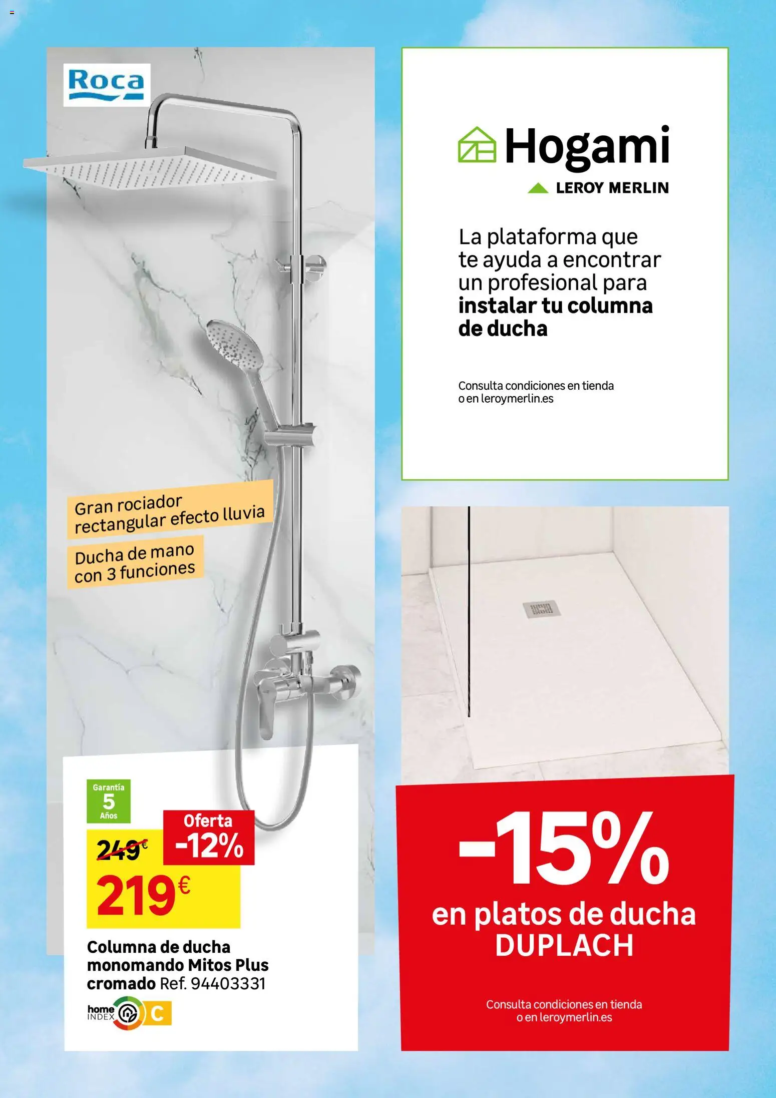 Leroy Merlin catálogo │ válido desde el 21.04.2026 | Página: 48 | Productos: Té, Ducha