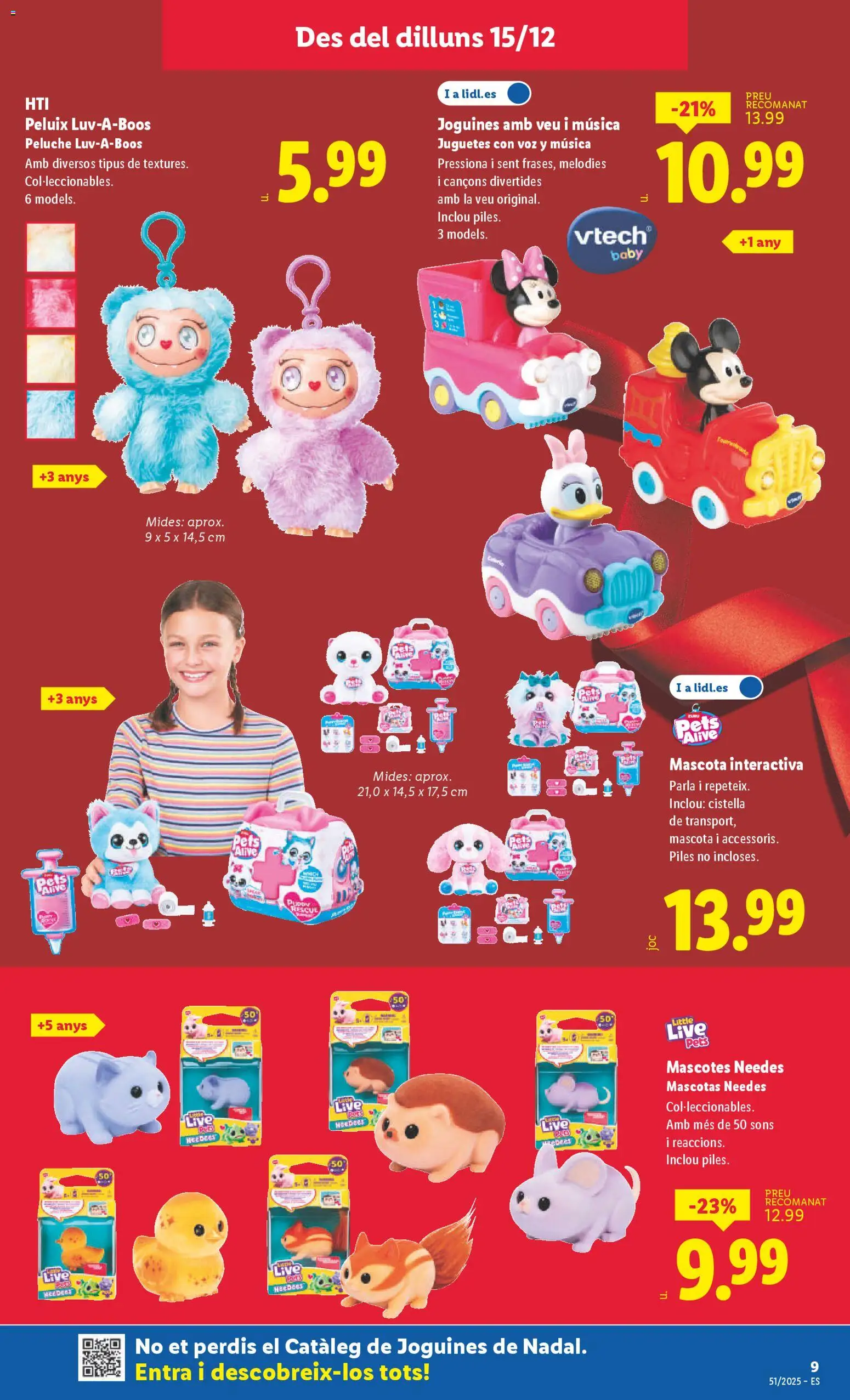 Lidl folleto de bazar │ válido desde el 15.12.2025 | Página: 21 | Productos: Juguetes