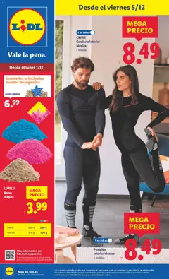 Vista previa Lidl folleto de bazar válido desde el 01.12.2025