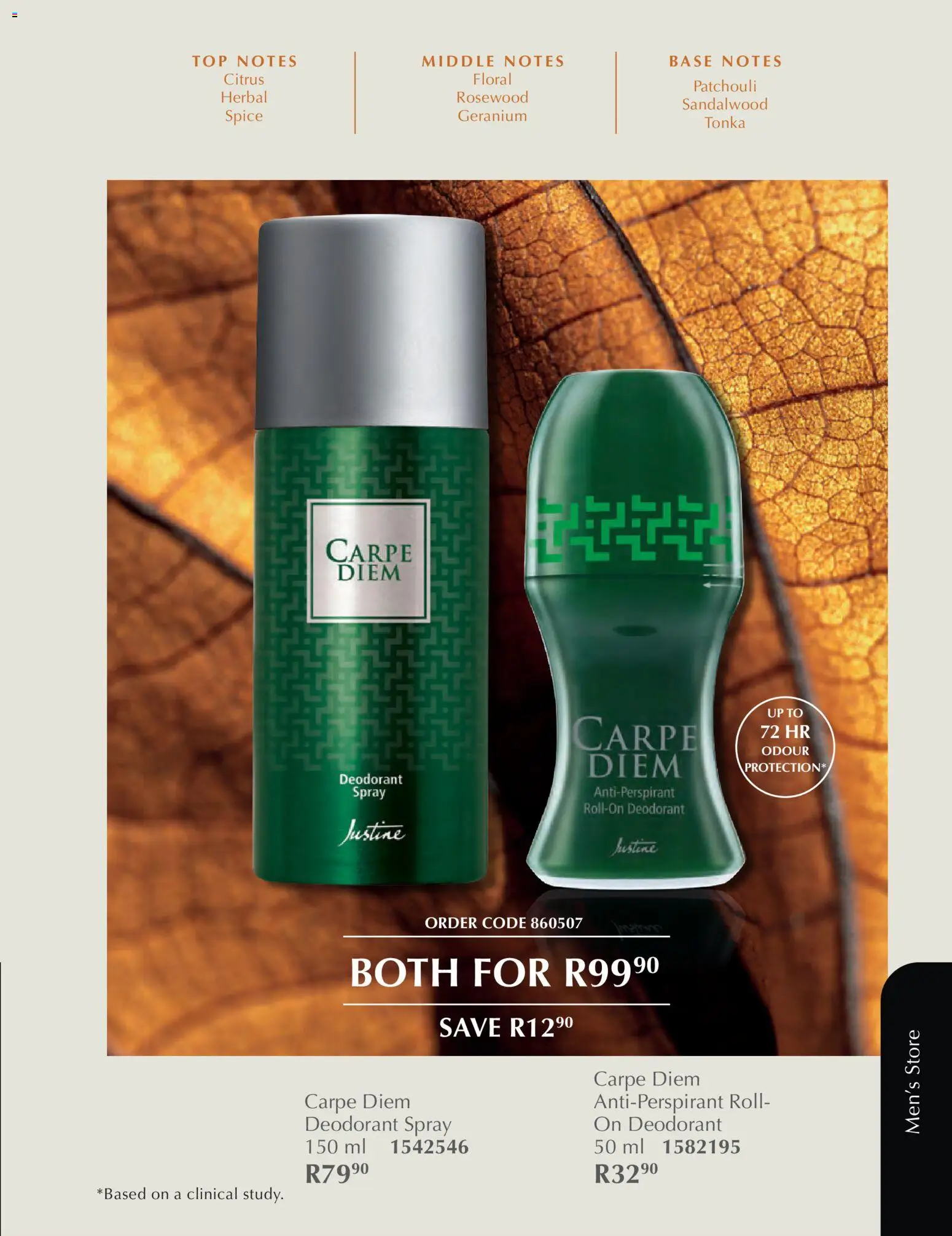 New Justine catalogue – valid from 01.02.2026 | Page: 67 | Products: Deodorant, Antiperspirant