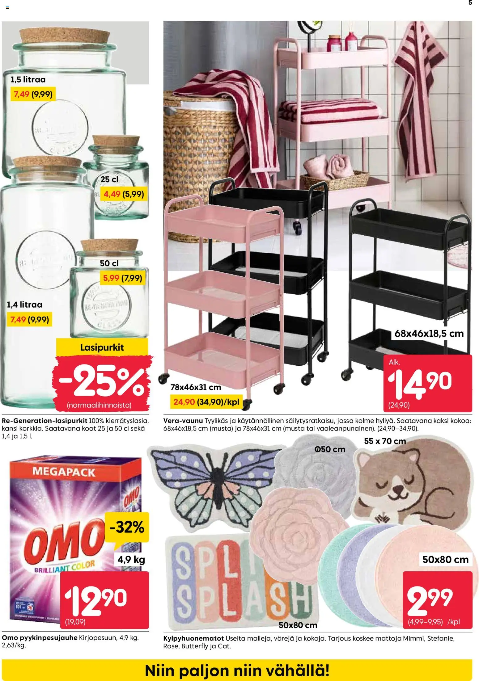 Rusta tarjoukset – voimassa 05.01.2026 alkaen | Sivu: 5 | Tuotteet: Kansi