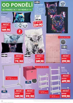 Kaufland leták - Praha 4 od 23.07.2025 | Strana: 58 | Produkty: Box, Stojan na šaty, Koberec, Barvy