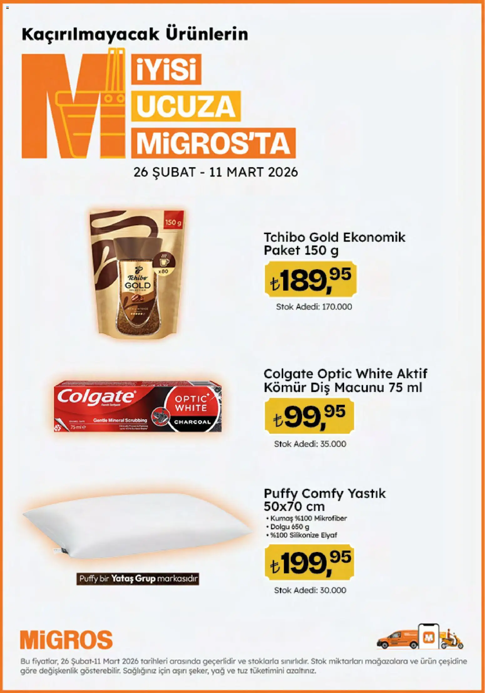 Migros Katalog - 5M Migroskop Dijital - 26.02.2026 tarihinden itibaren geçerlidir | Sayfa: 78 | Ürünler: Yastık, Diş macunu, Yağ, Tuz