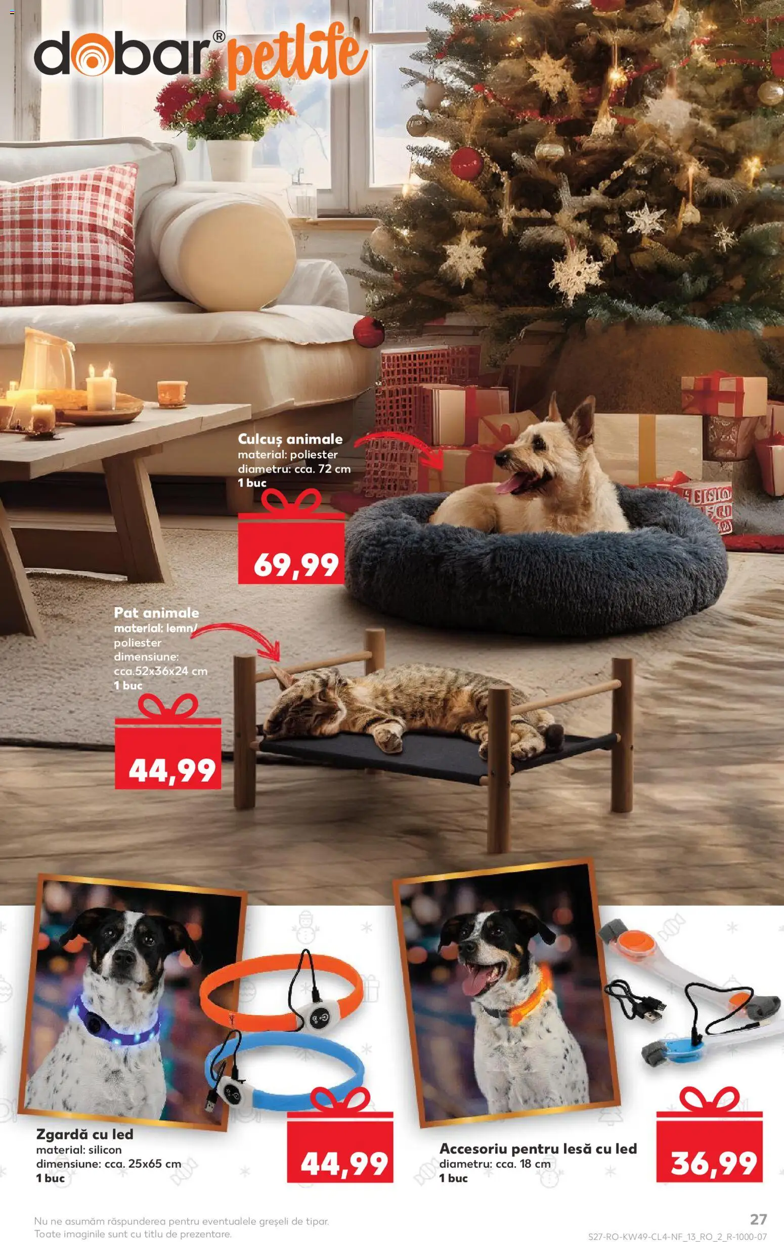 Noul catalog Kaufland – valabil de la 03.12.2025 | Pagină: 27 | Produse: Pat, Babak