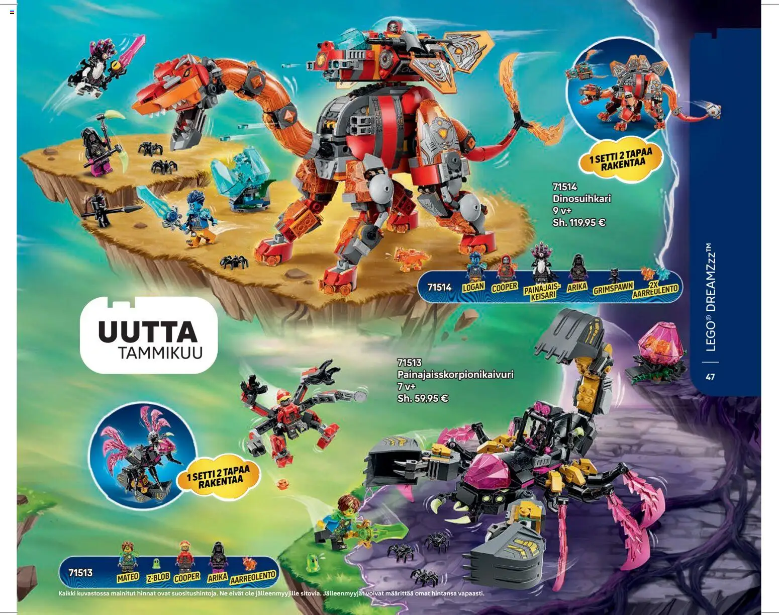 LEGO tarjoukset – voimassa 01.01.2026 alkaen | Sivu: 47